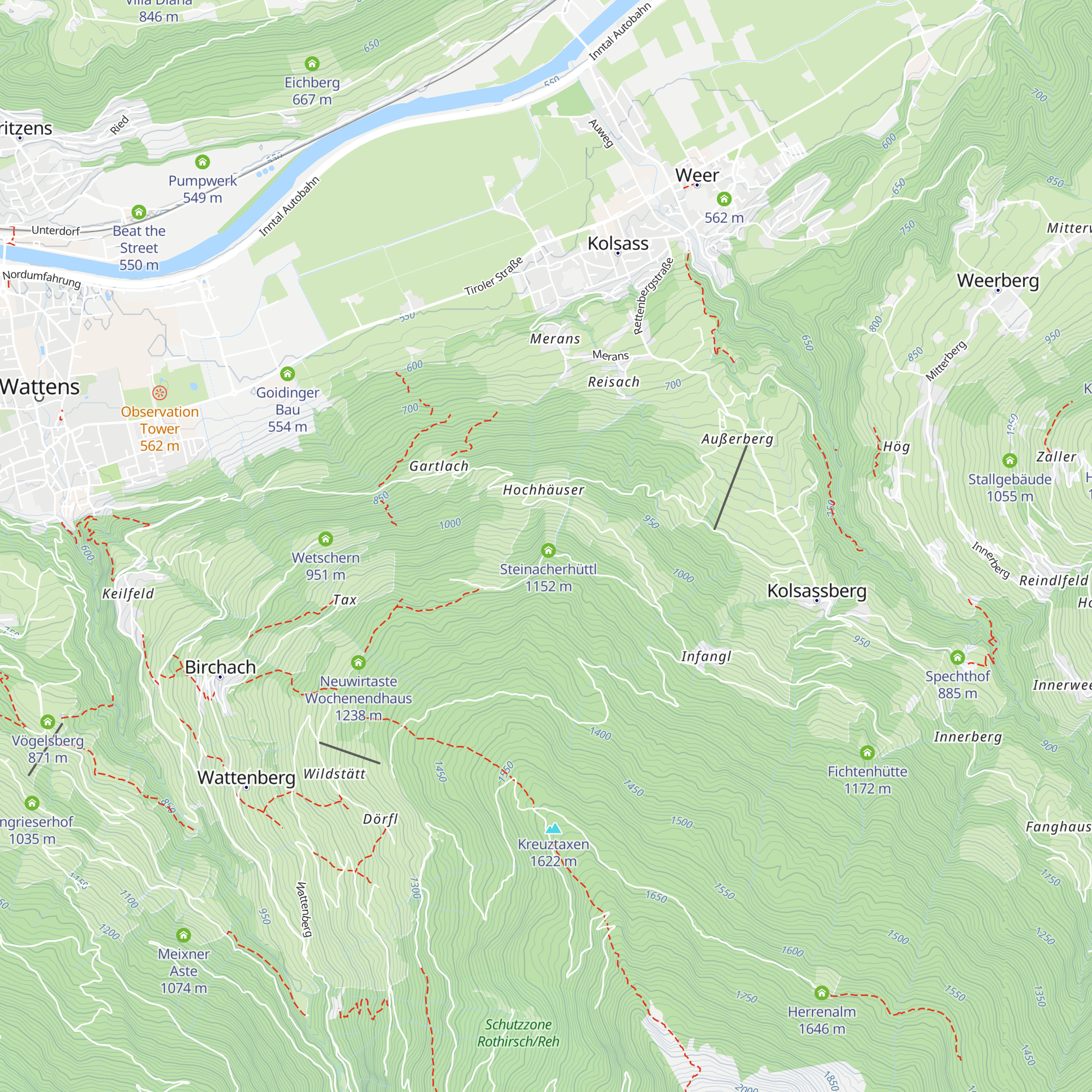 Kuschelhütte map