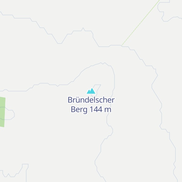 Map of Bründelscher Berg