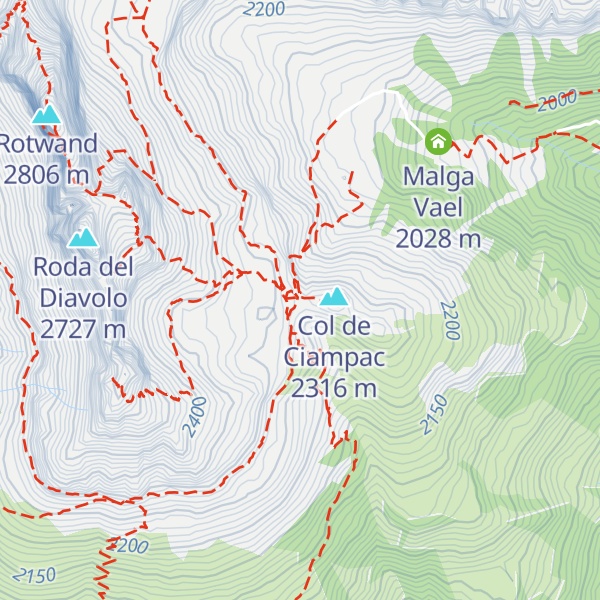 Map of Baita Marino Pederiva