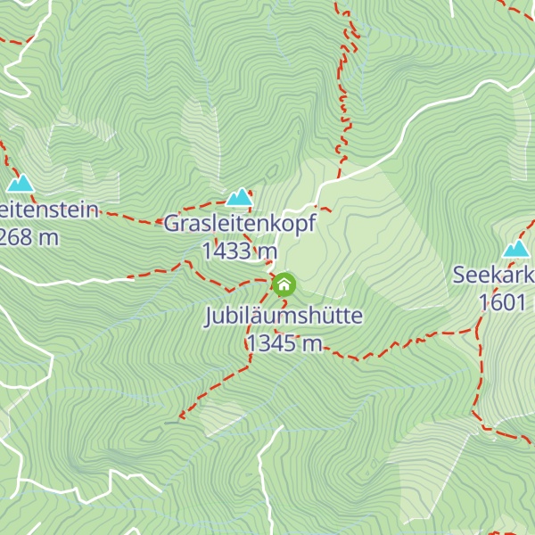 Map of Lenggrieser Hütte