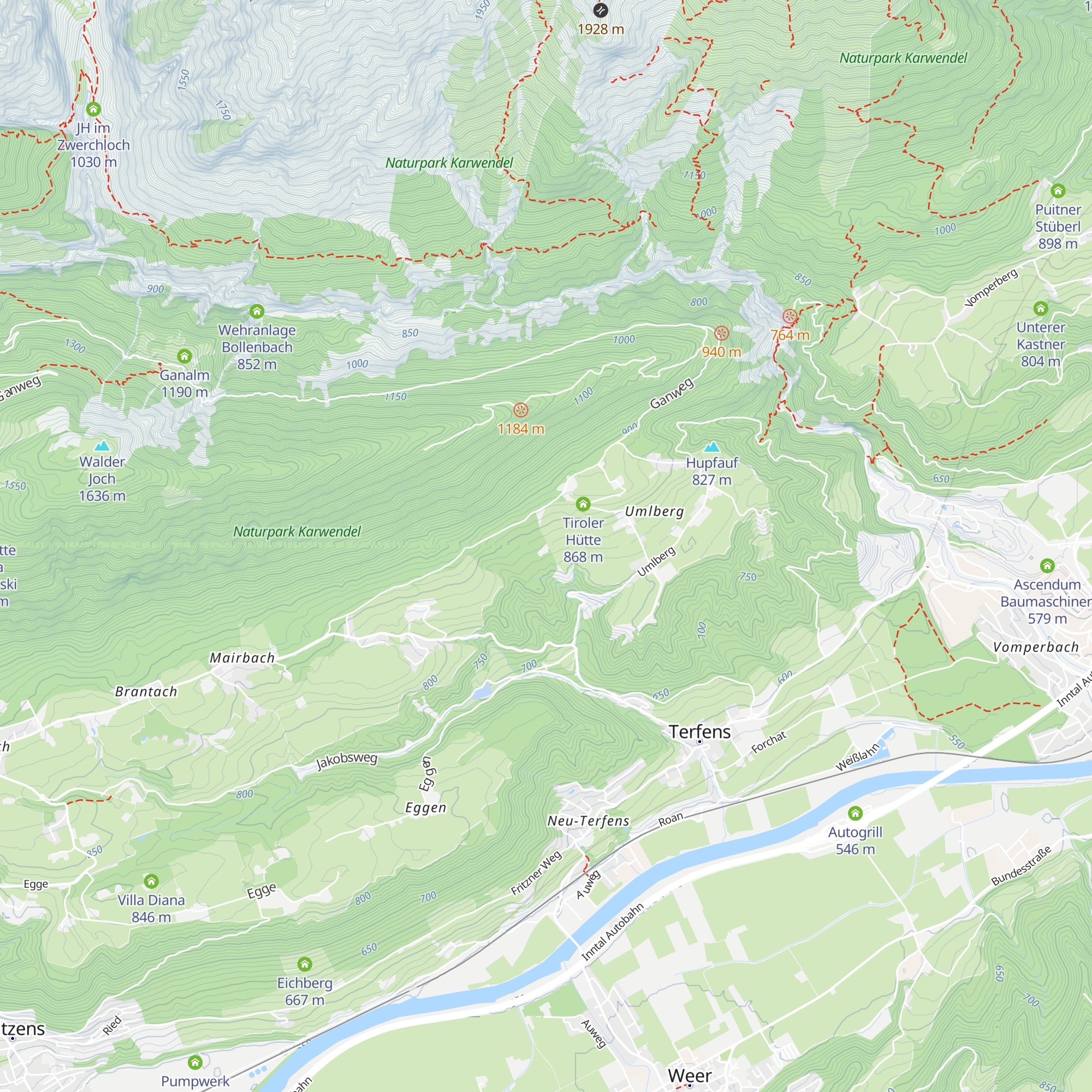 Wichtelhütte map