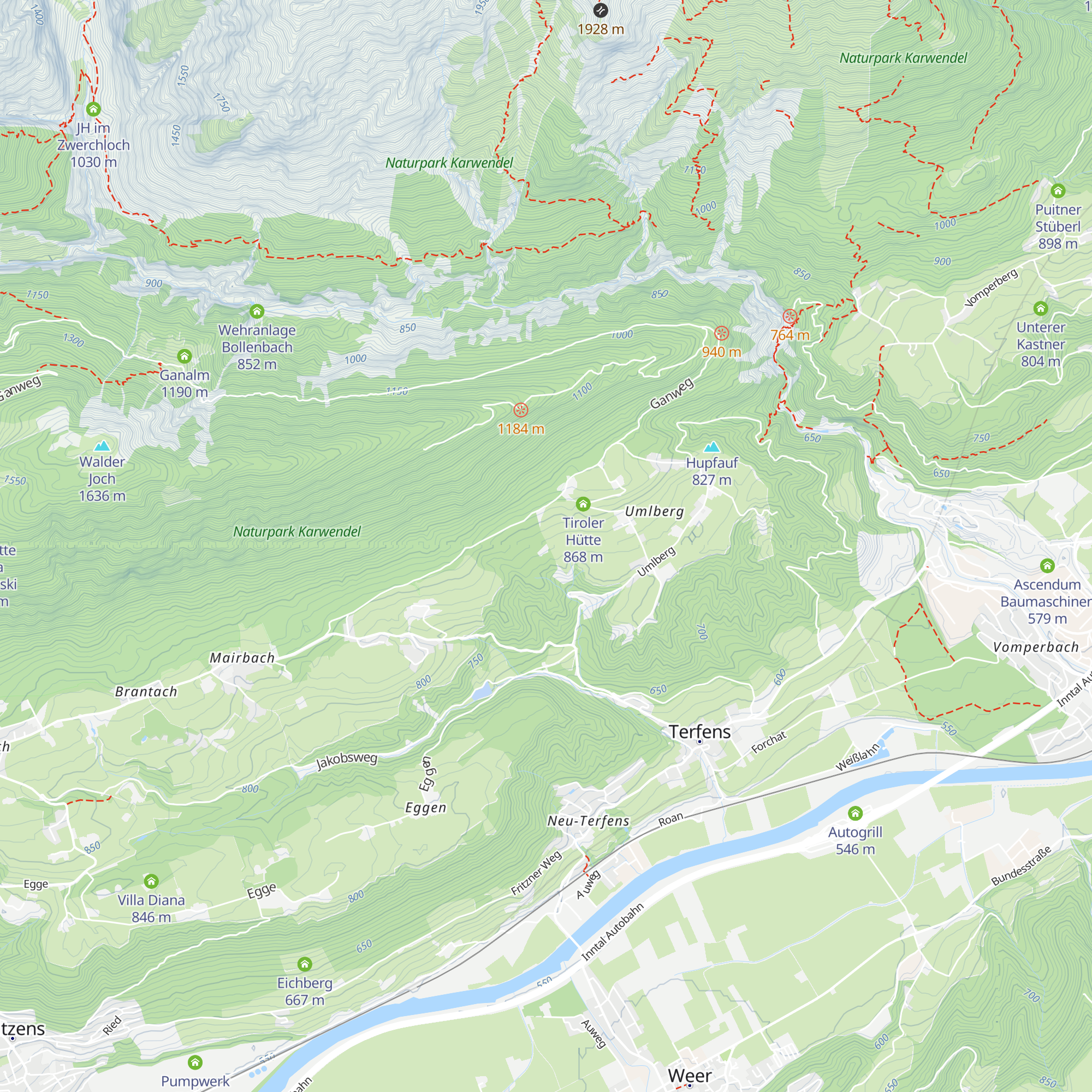 Wichtelhütte map