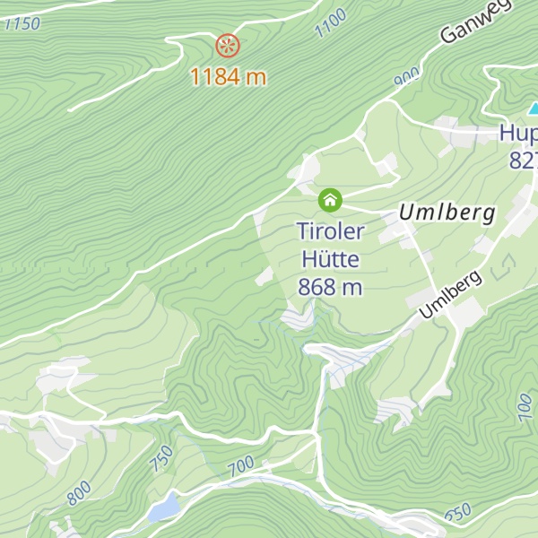 Map of Wichtelhütte