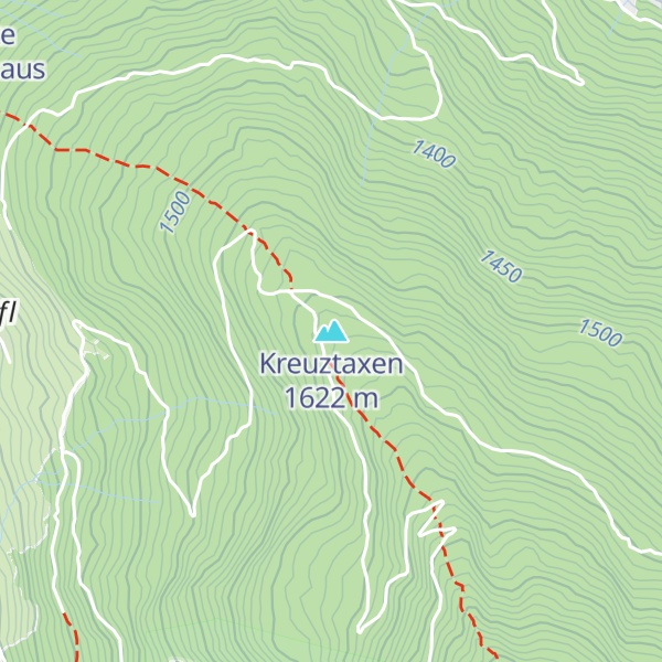 Map of Kreuztaxen