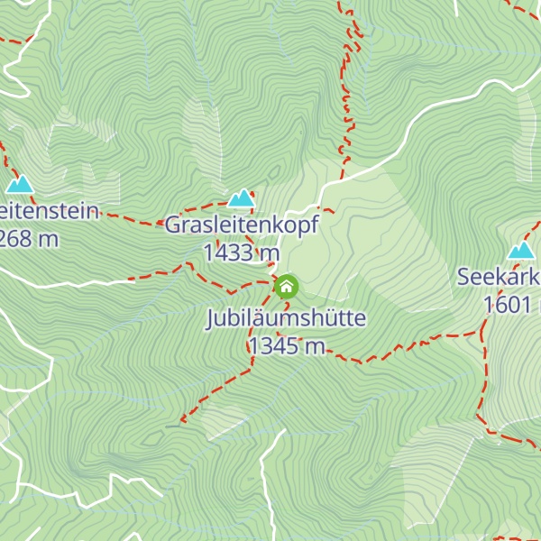 Map of Lenggrieser Hütte