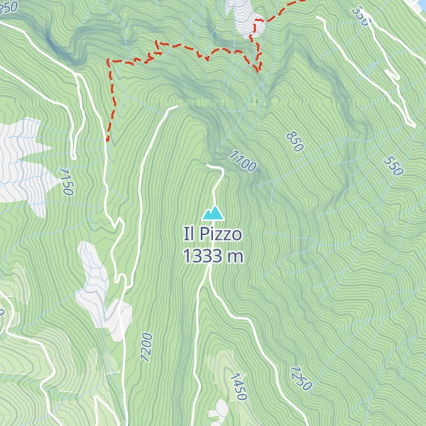 Map of Il Pizzo