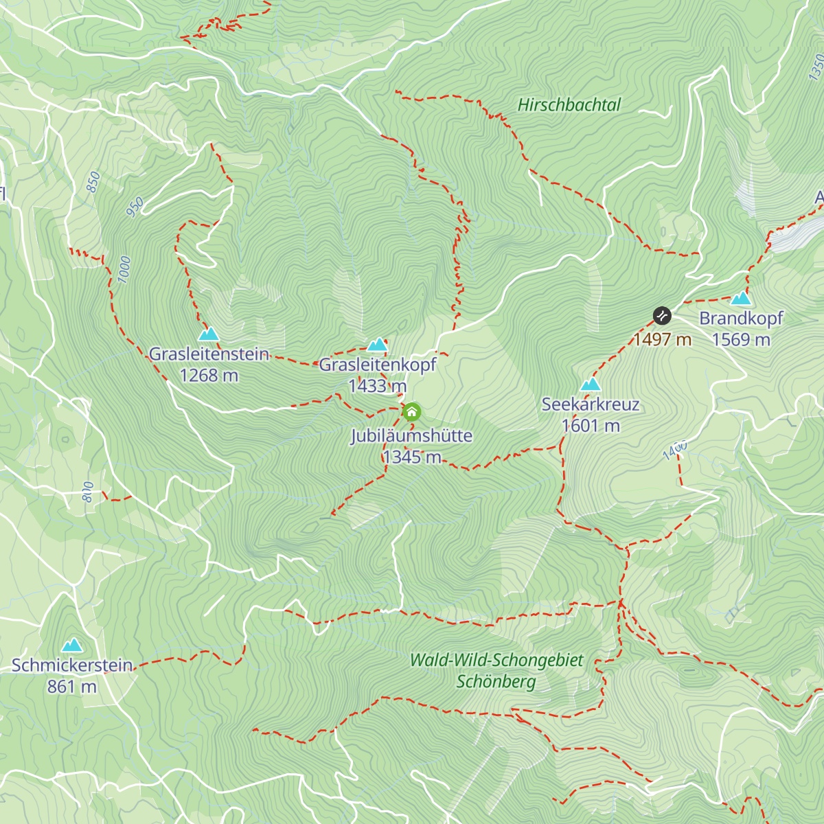 Jubiläumshütte map