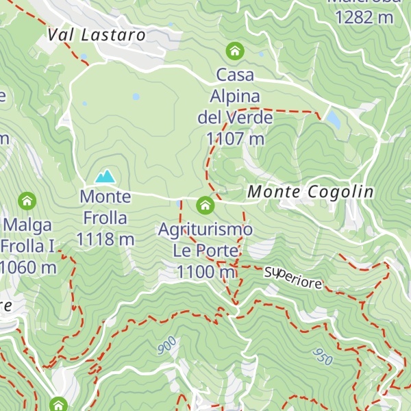 Map of Agriturismo Le Porte