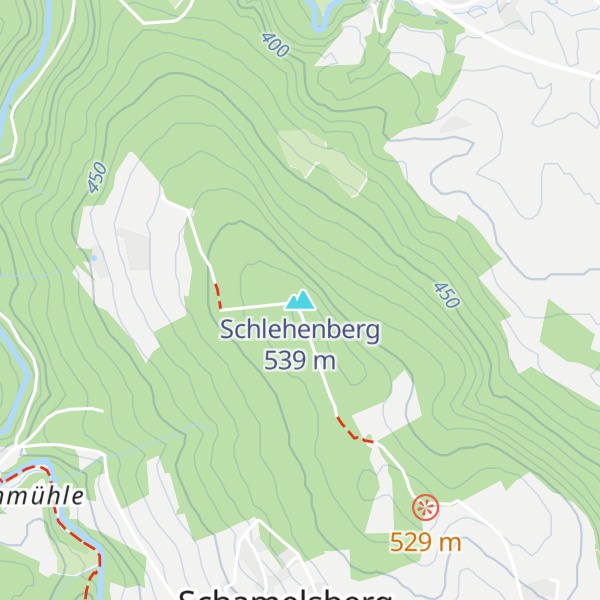 Map of Schlehenberg