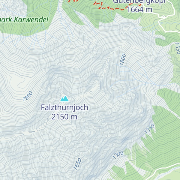 Map of Schneekopf