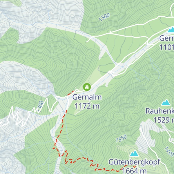 Map of Gernalm