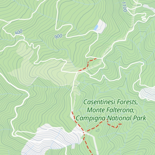Map of Poggio Ratoio