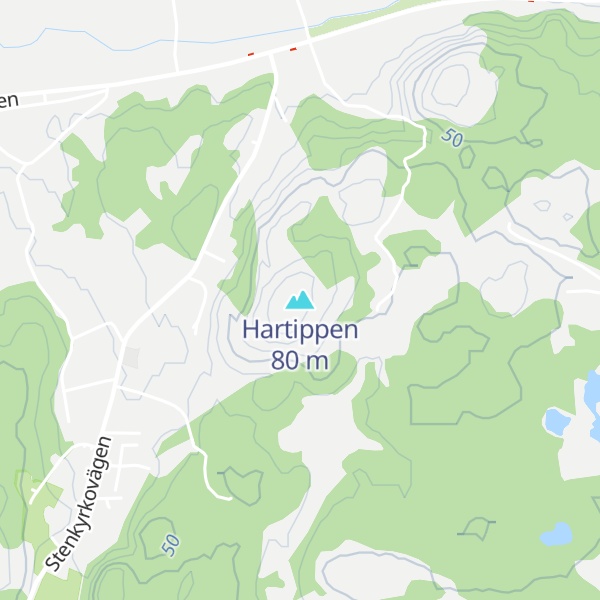 Map of Hartippen