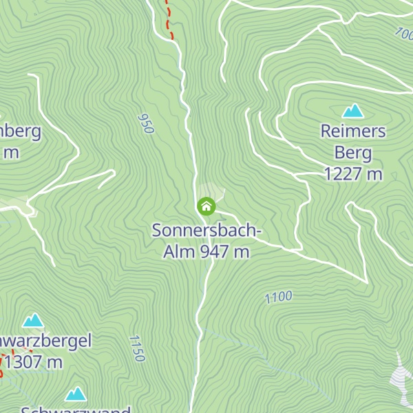 Map of Sonnersbach-Alm