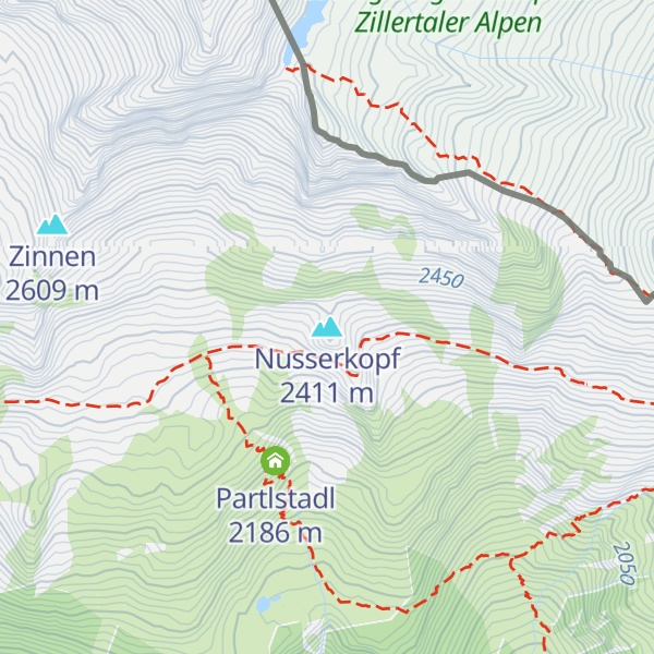 Map of Nusserkopf
