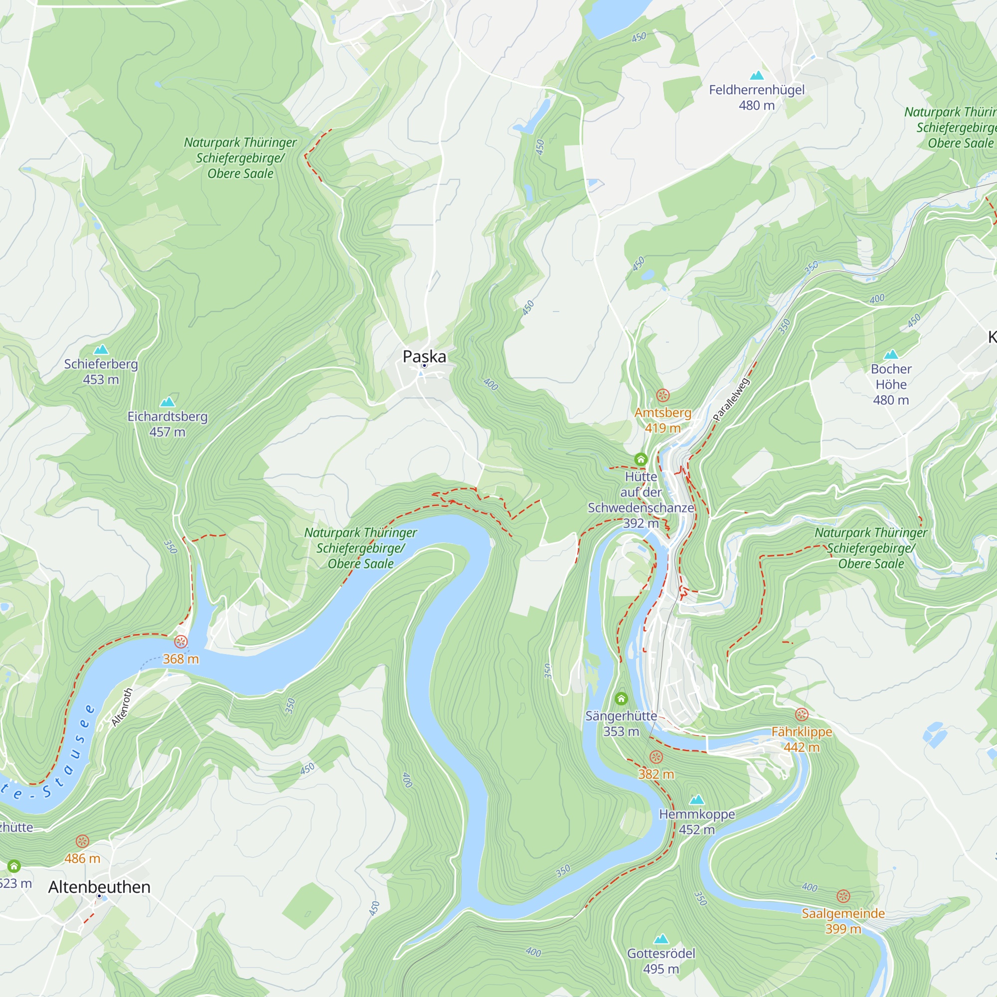 Karl-Rühl-Hütte map