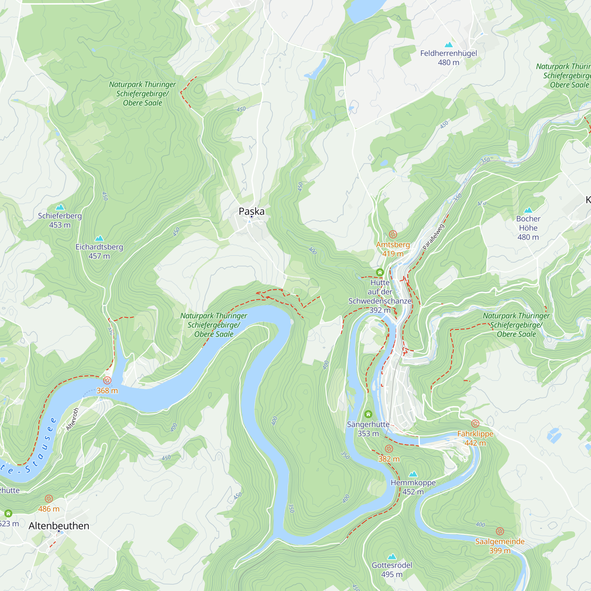 Karl-Rühl-Hütte map