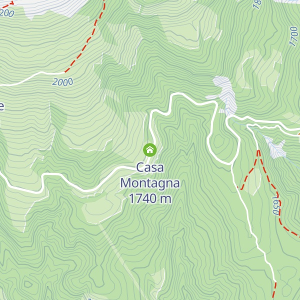 Map of Casa Montagna