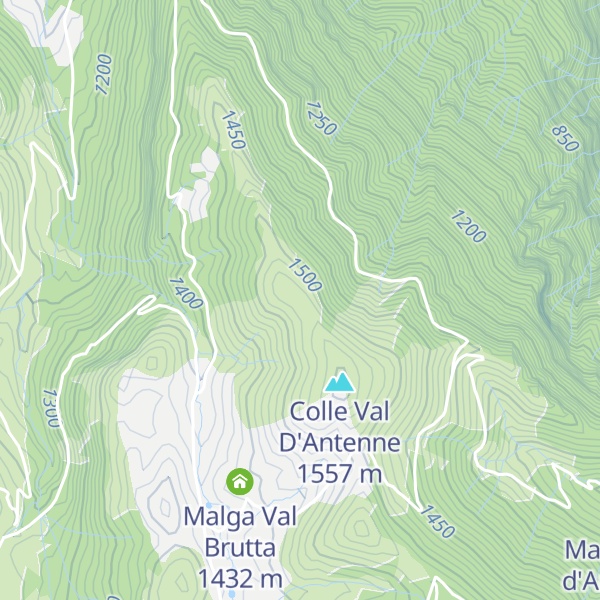 Map of Col della Sciona
