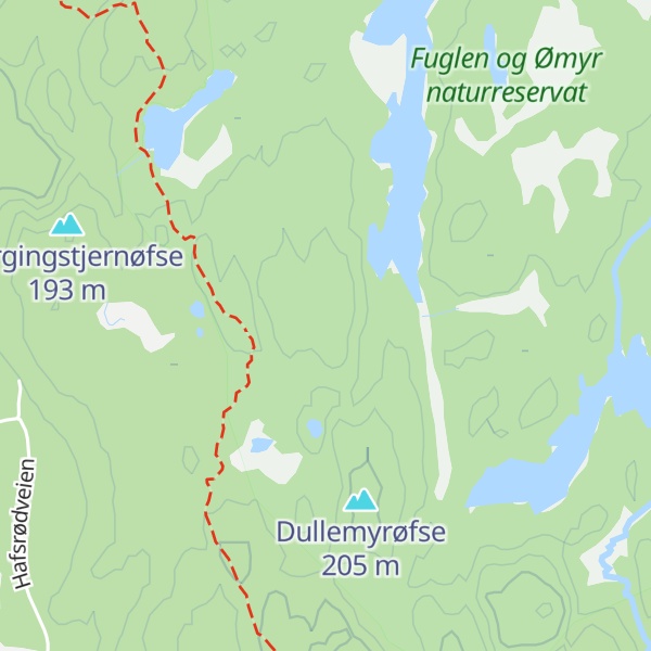 Map of Skrukkeås