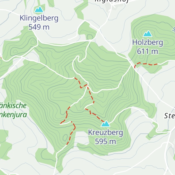 Map of Hohe Zant