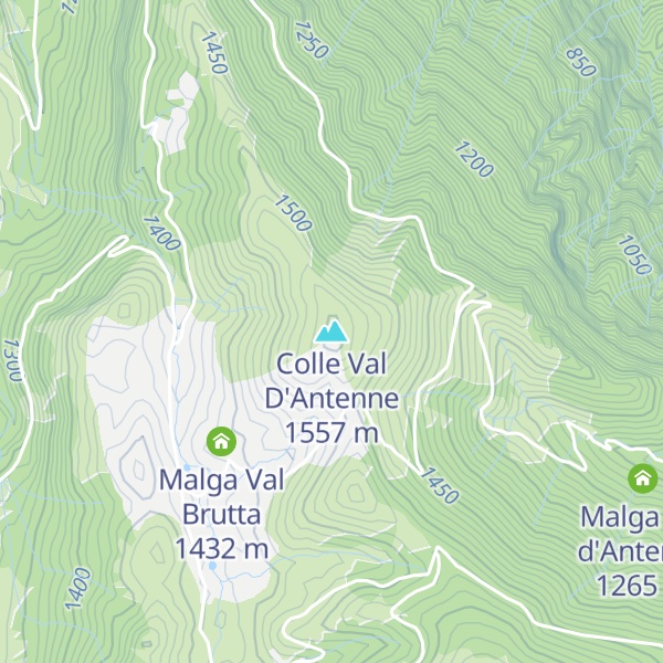 Map of Colle Val D'Antenne
