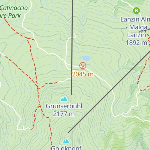 Map of Hotel Goldknopf