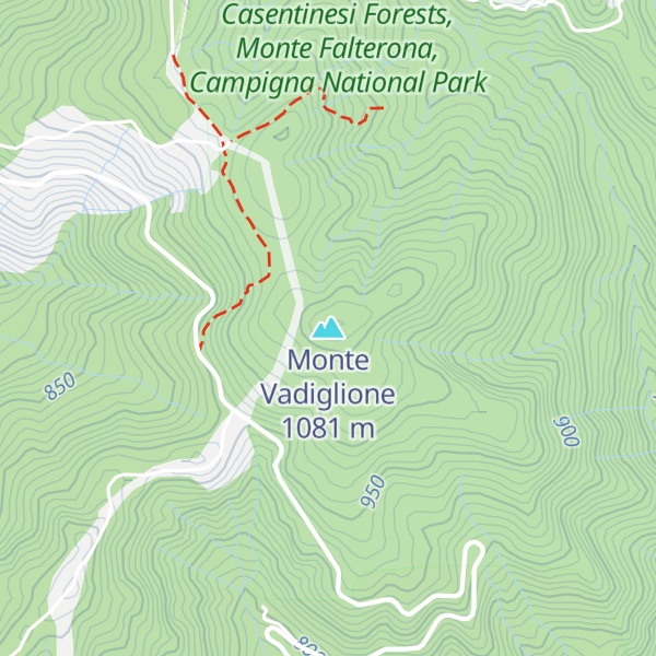 Map of Monte Vadiglione