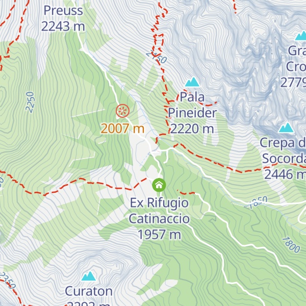Map of Baita Enrosadira