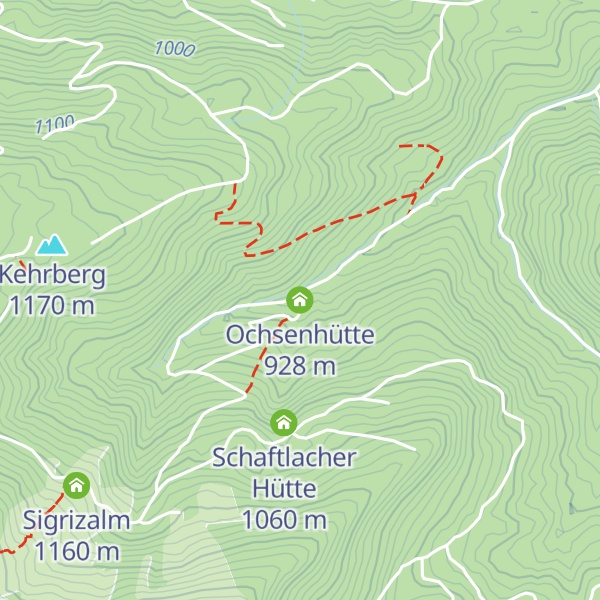 Map of Ochsenhütte