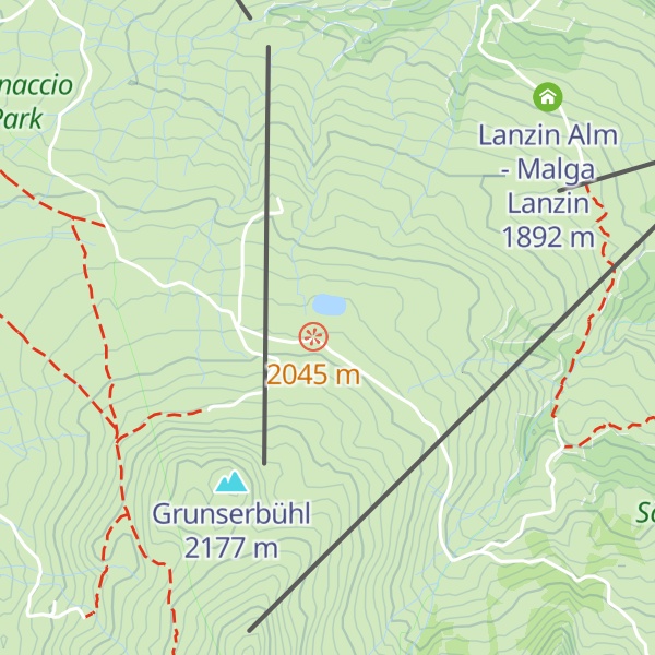 Map of Edelweiss Hütte