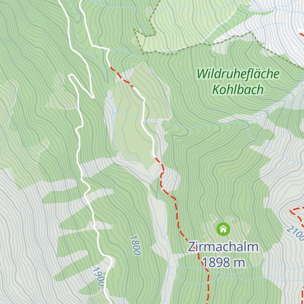 Map of Innermelanalm