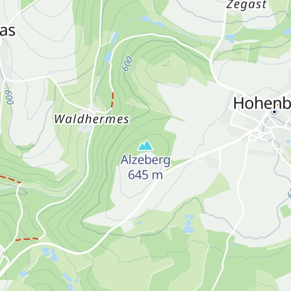 Map of Alzeberg