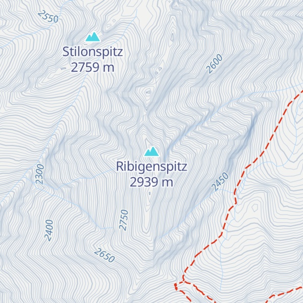 Map of Ribigenspitz