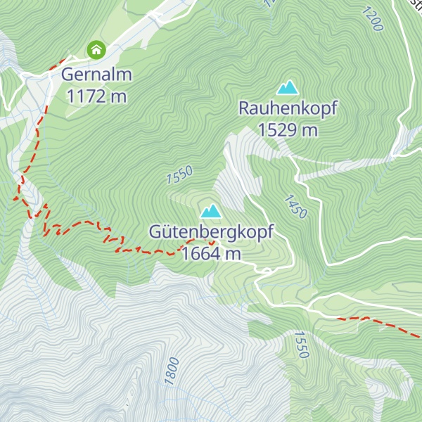 Map of Gütenbergkopf