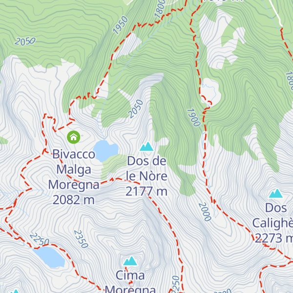 Map of Dos de le Nòre