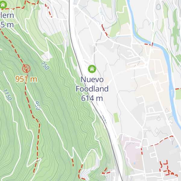 Map of Nuevo Foodland
