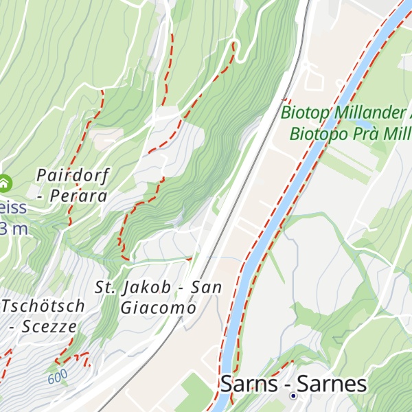 Map of Wirt an der Mahr