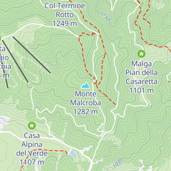 Map of Monte Malcroba