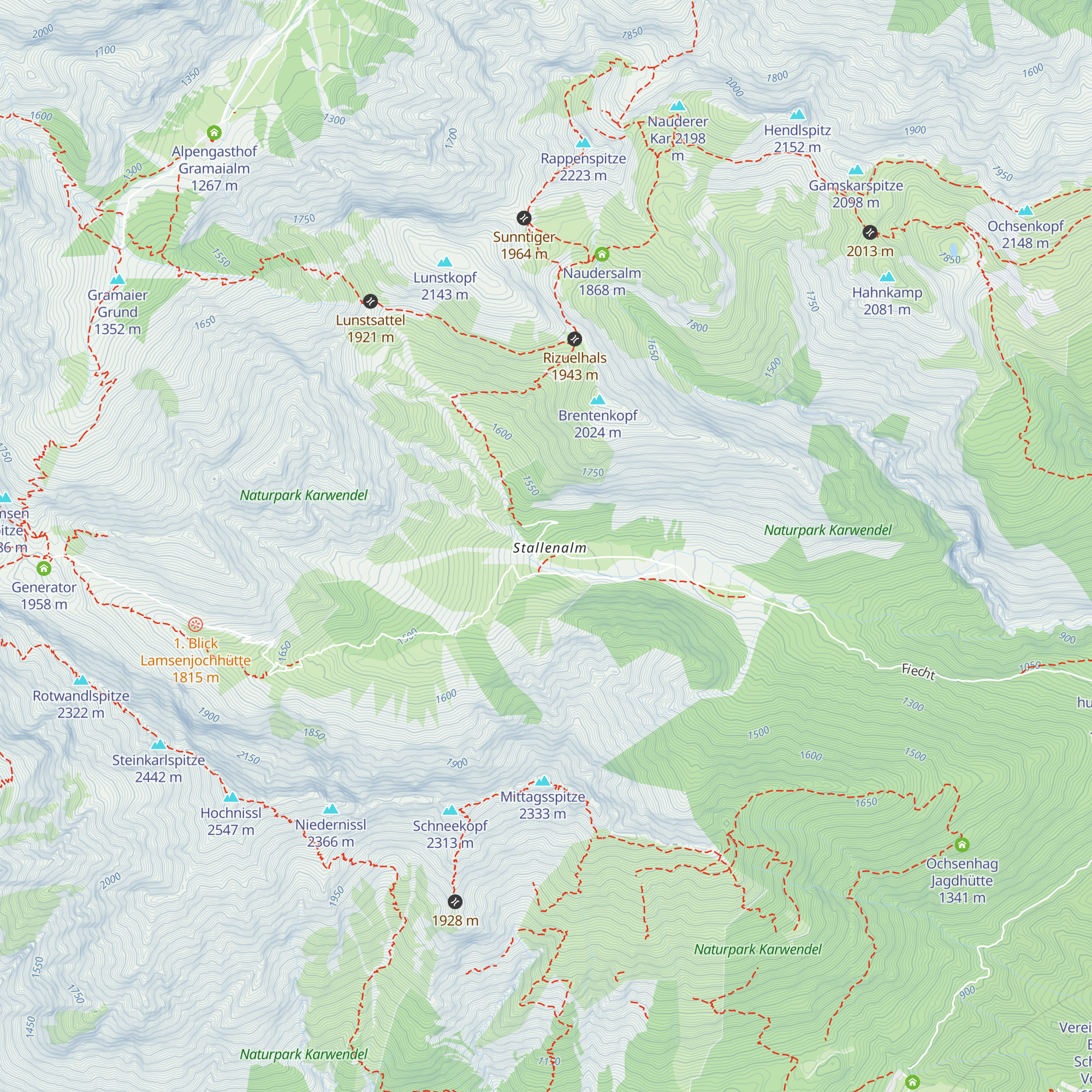 Stallenhütte map