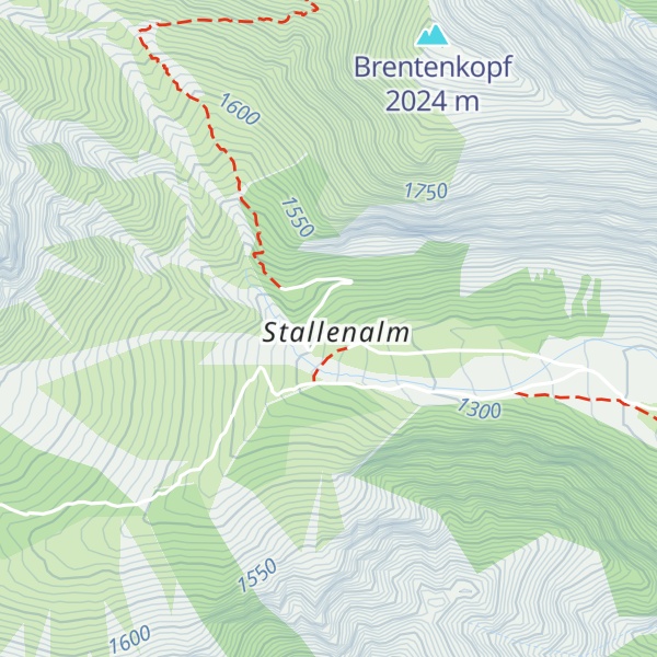 Map of Stallenhütte