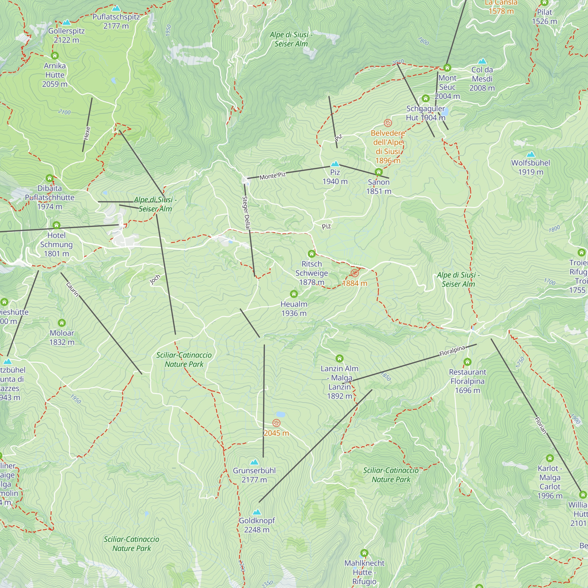 Heualm map