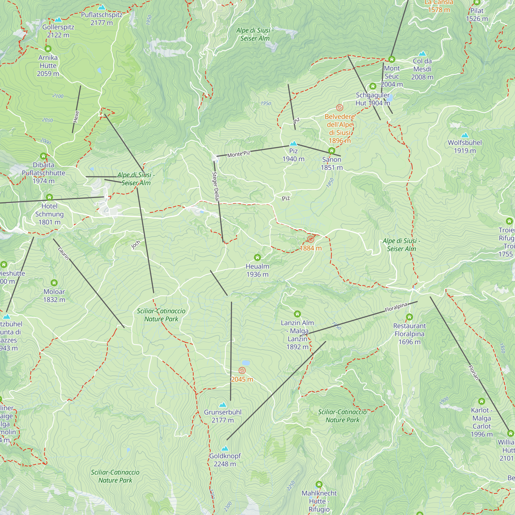 Heualm map