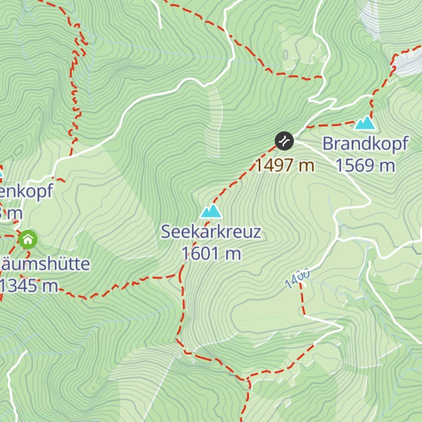 Map of Seekarkreuz