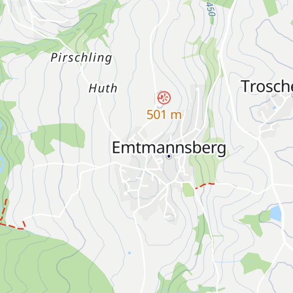 Map of Knoblauchhütte