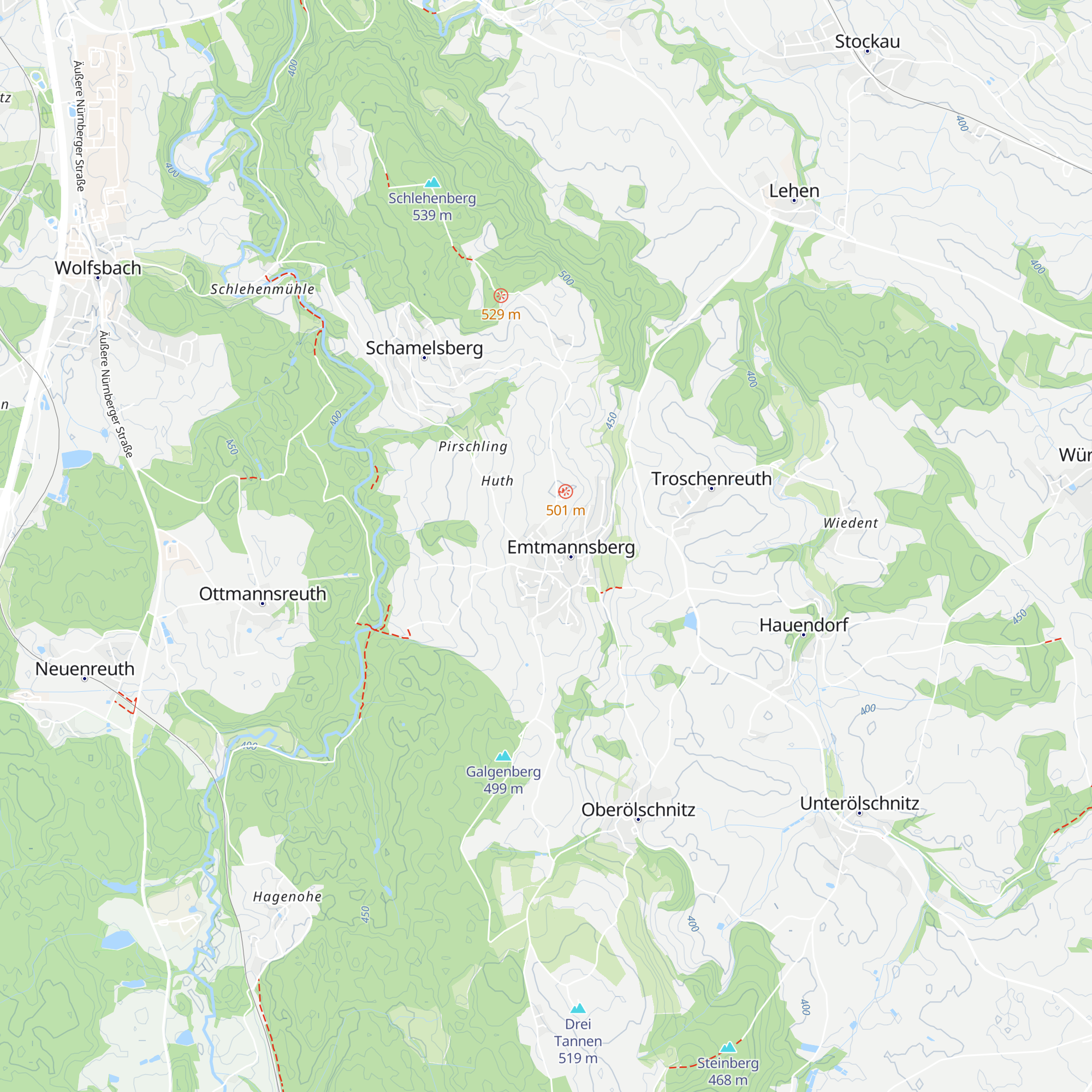 Knoblauchhütte map