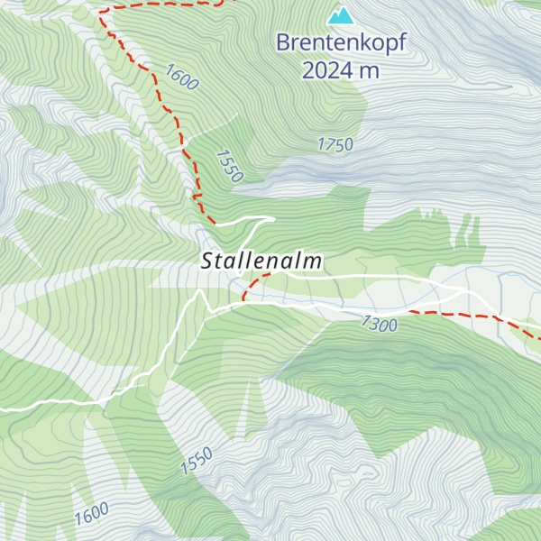 Map of Stallenalm