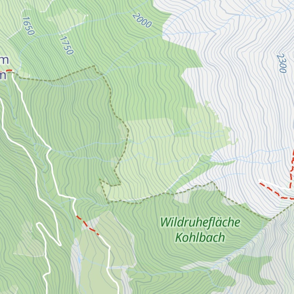 Map of Außermelang-Alm
