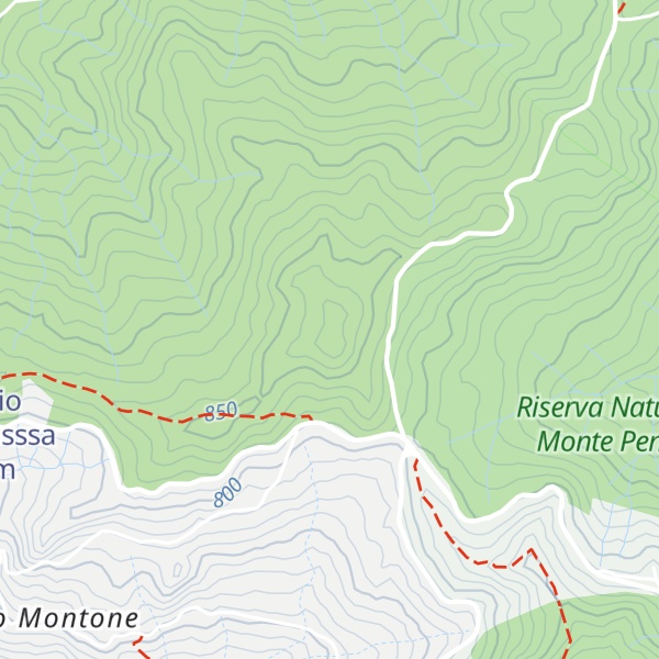 Map of Poggio Castagno