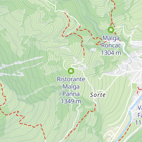 Map of Ristorante Malga Panna